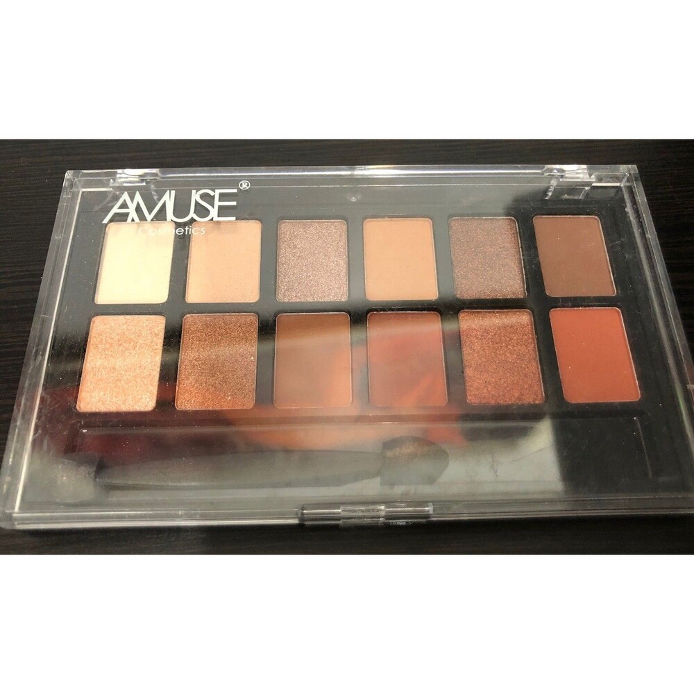 Amuse Eye Shadow Pallet 12 Shades Makeup Beauty Eyes